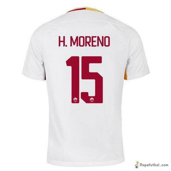 Camiseta As Roma Replica Segunda Ropa H.Moreno 2017/18